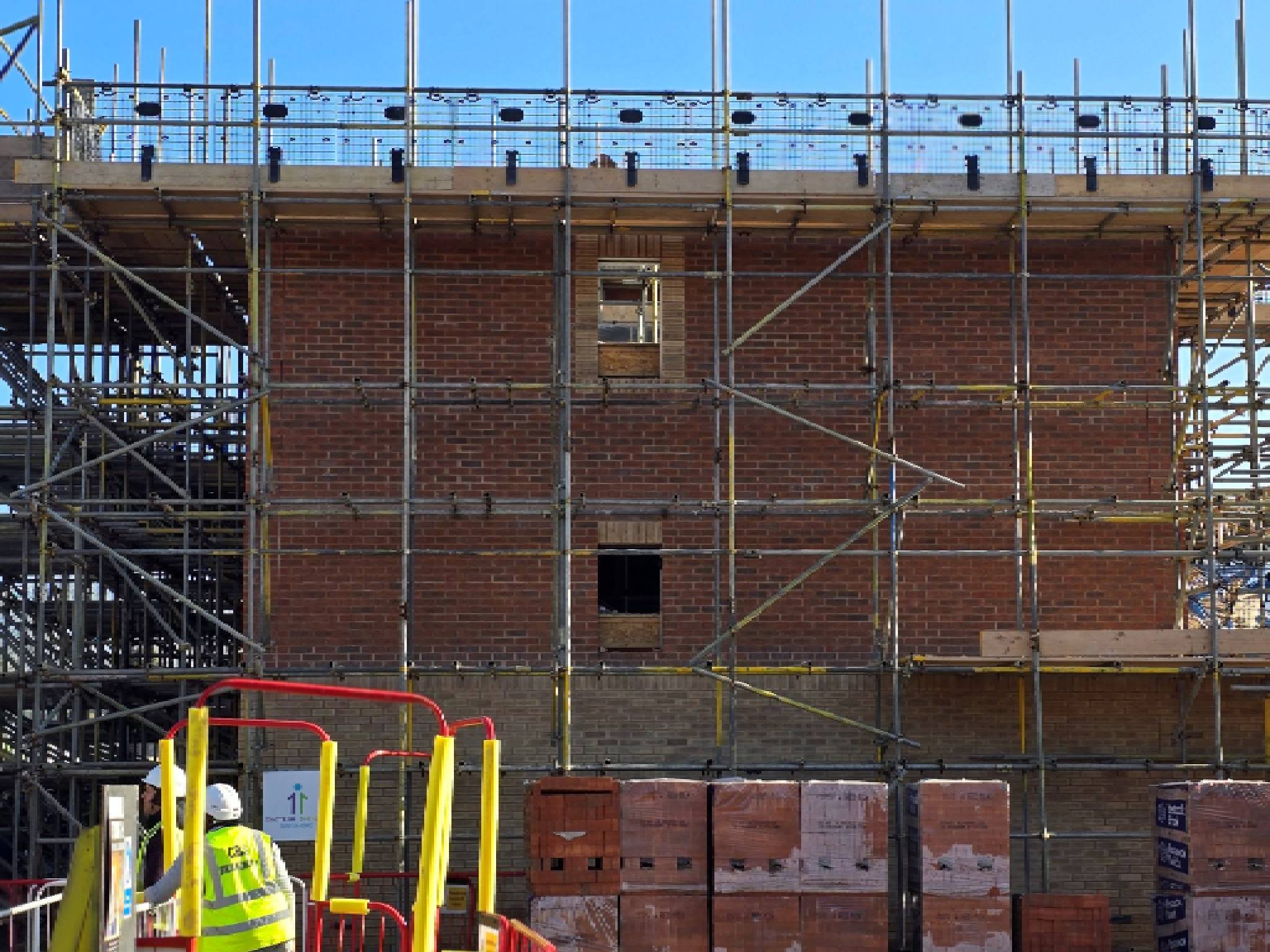 CALA homes Scaffolding case study- example of High-Density Residential Development